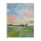 Stupell Industries Spring Meadow Sky with Field House Pastel Painting Wall Plaque
